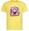 Чоловіча футболка Sakura Лимонний фото