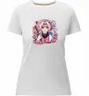 Жіноча преміум футболка Sakura Білий Жіноча преміум футболка Sakura Білий фото