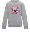 Детский Свитшот Sakura Серый меланж фото