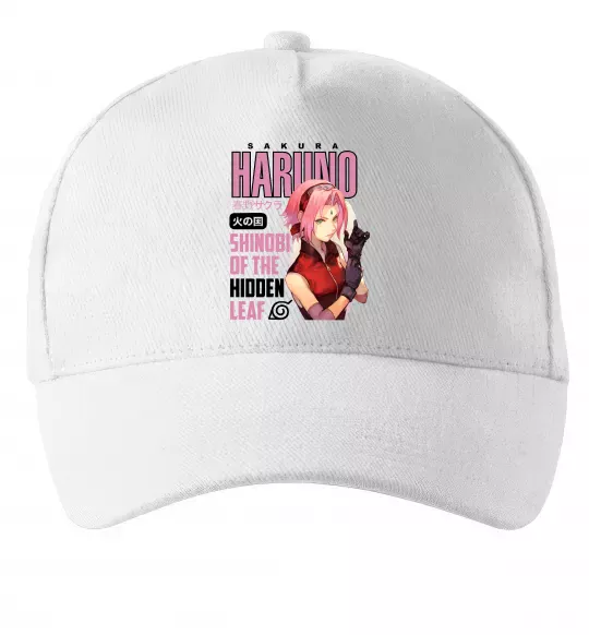Кепка Sakura Haruno Білий фото