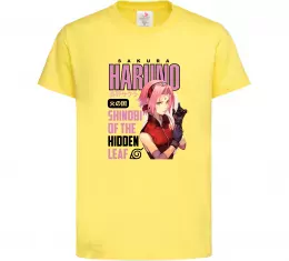 Детская футболка Sakura Haruno Лимонный фото