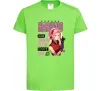 Детская футболка Sakura Haruno Лаймовый Детская футболка Sakura Haruno Лаймовый фото