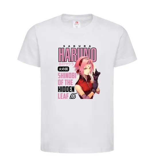 Детская футболка Sakura Haruno Белый фото