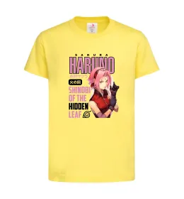 Детская футболка Sakura Haruno Лимонный фото