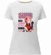 Женская премиум футболка Sakura Haruno Белый фото