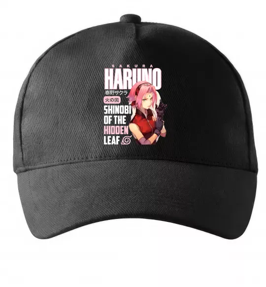 Кепка Sakura Haruno Чорний фото