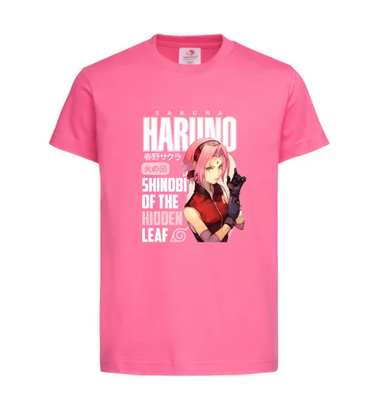 Детская футболка Sakura Haruno Ярко-розовый фото