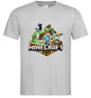 Мужская футболка Minecraft Серый фото
