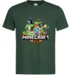 Мужская футболка Minecraft Темно-зеленый фото