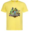 Мужская футболка Minecraft Лимонный фото