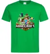 Мужская футболка Minecraft Зеленый фото