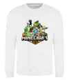 Свитшот Minecraft Белый фото