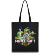 Еко-сумка Minecraft Чорний фото