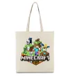Еко-сумка Minecraft Бежевий фото