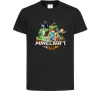 Дитяча футболка Minecraft Чорний фото