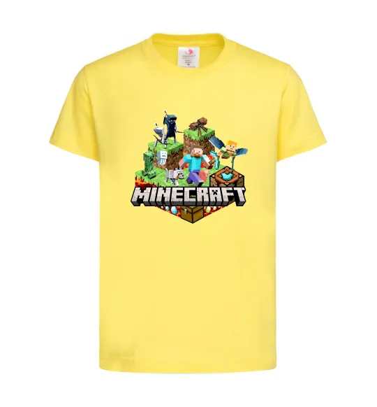 Детская футболка Minecraft Лимонный фото
