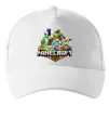 Кепка Minecraft Белый фото