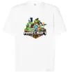 Футболка Оверсайз Minecraft Белый Футболка Оверсайз Minecraft Белый фото