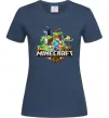 Жіноча футболка Minecraft Темно-синій Жіноча футболка Minecraft Темно-синій фото