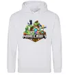 Жіноча толстовка (худі) Minecraft Сірий меланж фото