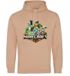 Жіноча толстовка (худі) Minecraft Пісочний фото