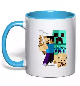 Чашка с цветной ручкой