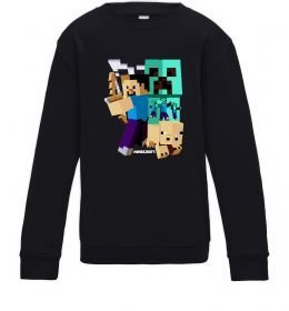 Детский Свитшот Майнкрафт зомбі