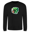 Свитшот Tiny creeper Черный фото