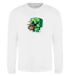 Свитшот Tiny creeper Белый фото