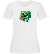 Жіноча футболка Tiny creeper Білий фото