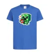 Детская футболка Tiny creeper Ярко-синий фото