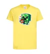 Детская футболка Tiny creeper Лимонный фото