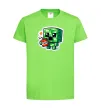 Детская футболка Tiny creeper Лаймовый фото
