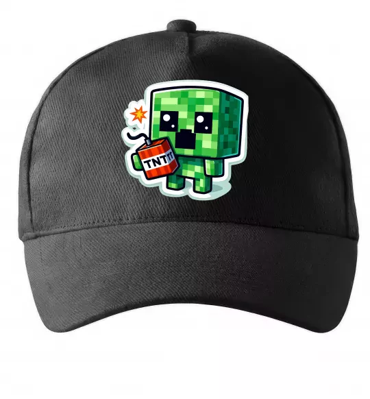 Кепка Tiny creeper Черный фото