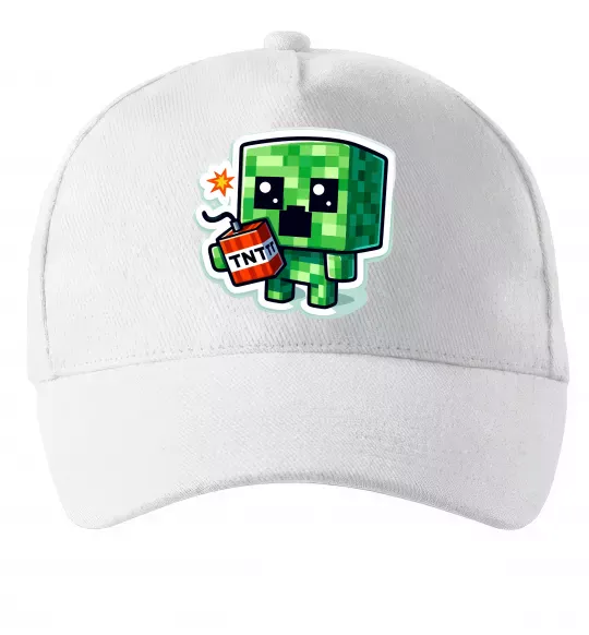 Кепка Tiny creeper Белый фото