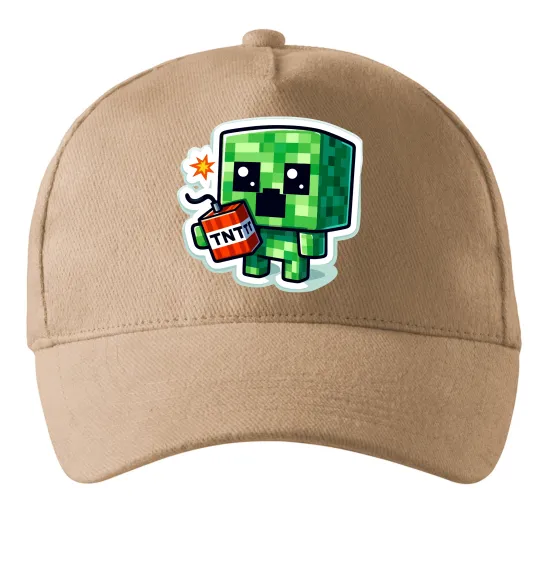 Кепка Tiny creeper Песочный фото