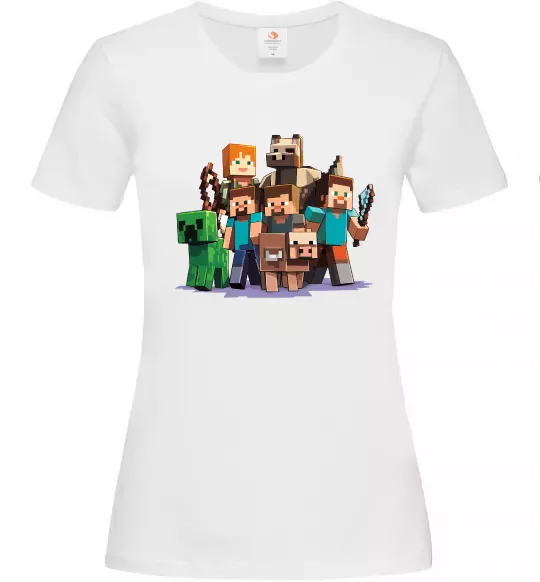 Женская футболка Steeve Alexa Белый фото