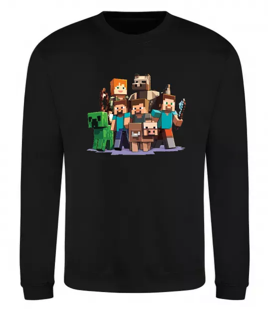 Свитшот Steeve Alexa Черный фото