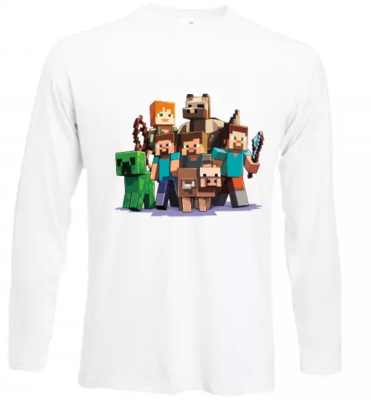 Лонгслив Steeve Alexa Белый фото