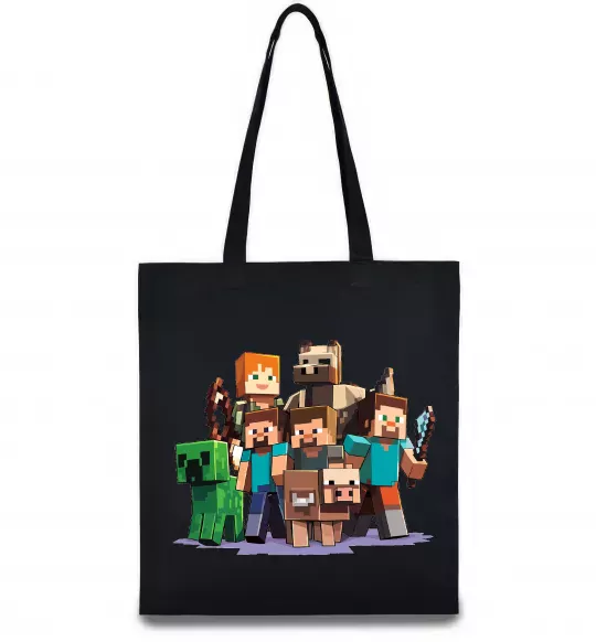 Еко-сумка Steeve Alexa Чорний фото