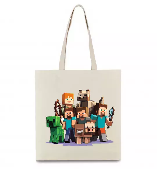 Еко-сумка Steeve Alexa Бежевий фото