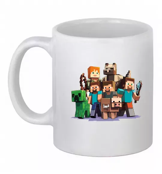 Чашка керамическая Steeve Alexa Белый фото