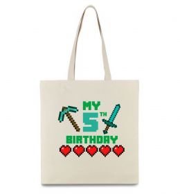 Еко-сумка My birthday Minecraft