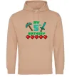 Женская толстовка (худи) My birthday Minecraft Песочный фото