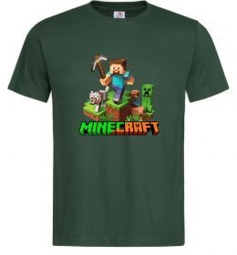 Мужская футболка Майнкрафт з киркою