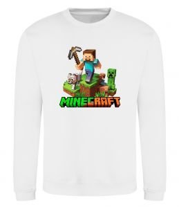 Свитшот Майнкрафт з киркою