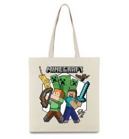 Эко-сумка Майнкрафт зброя