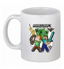 Чашка керамическая Майнкрафт зброя Чашка керамическая Майнкрафт зброя
