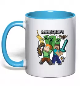 Чашка с цветной ручкой