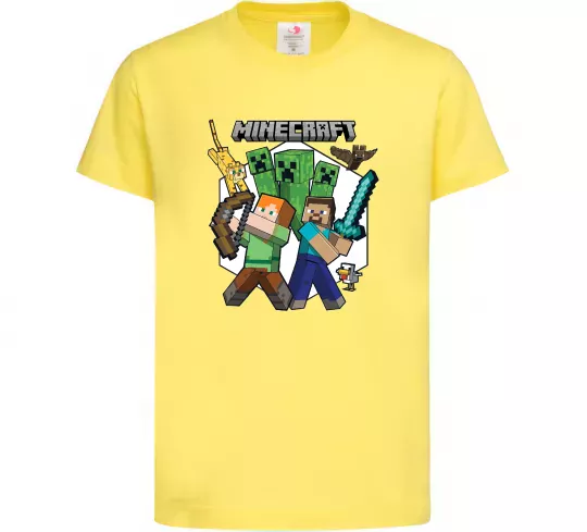 Детская футболка Майнкрафт зброя Лимонный фото